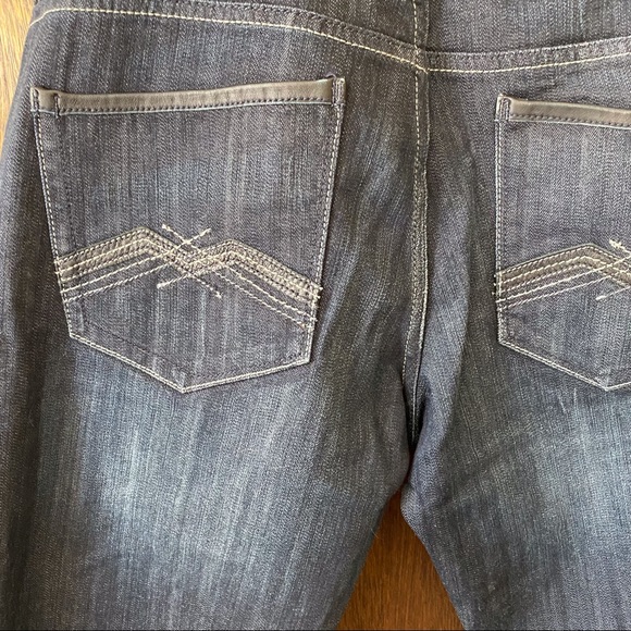 EXPRESS Zelda Dark Skinny Jeans with Chain Size 12 - Picture 5 of 8